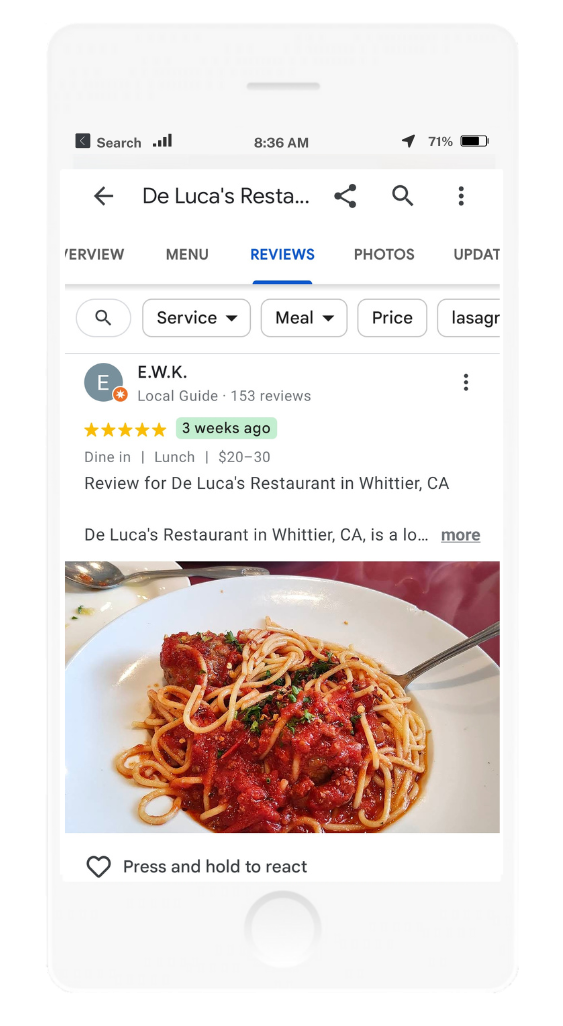 De Lucas Restaurant Review